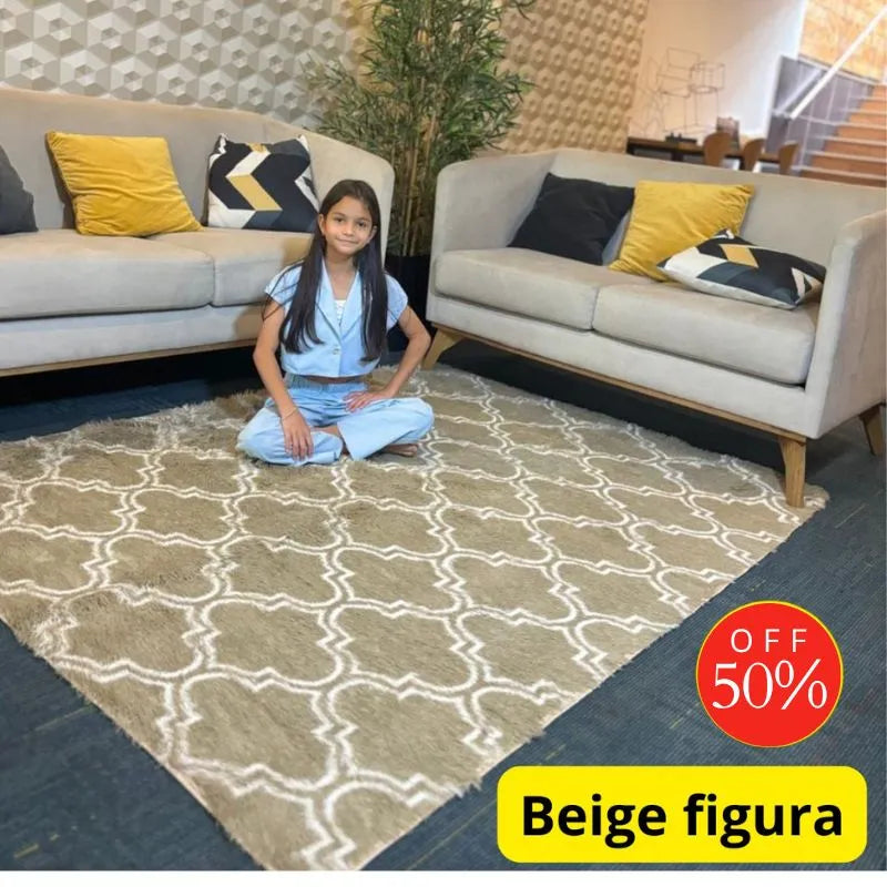 ALFOMBRA PELUDA ANTIDESLIZANTE 2M * 1.5M