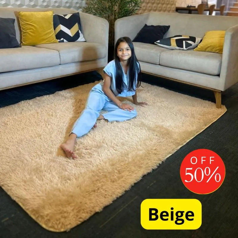 ALFOMBRA PELUDA ANTIDESLIZANTE 2M * 1.5M