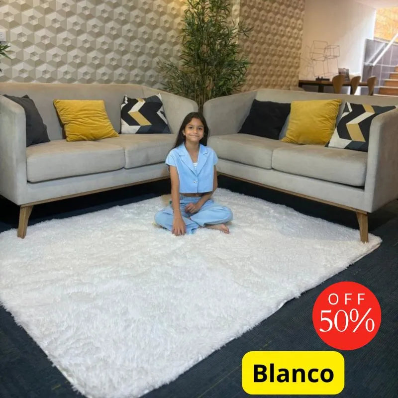 ALFOMBRA PELUDA ANTIDESLIZANTE 2M * 1.5M