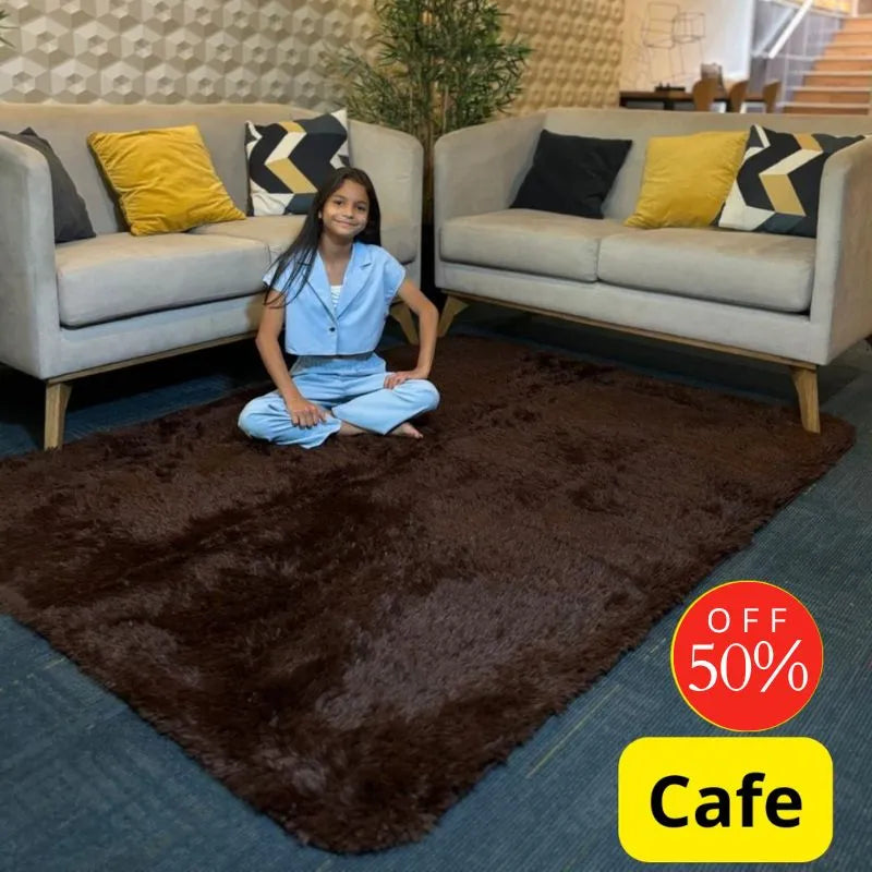 ALFOMBRA PELUDA ANTIDESLIZANTE 2M * 1.5M