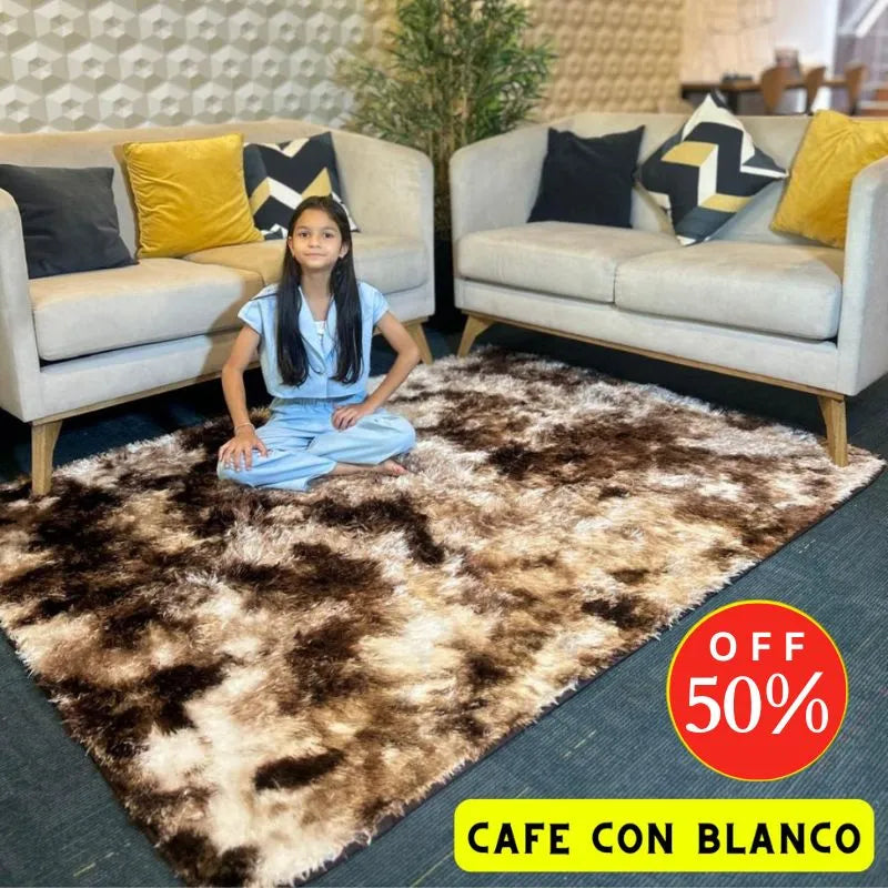 ALFOMBRA PELUDA ANTIDESLIZANTE 2M * 1.5M