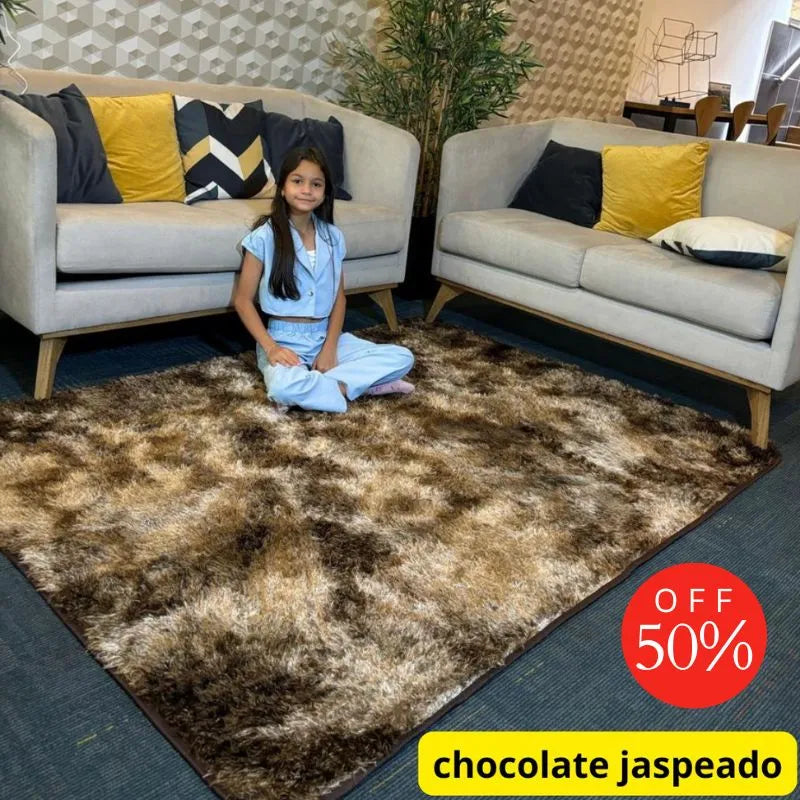 ALFOMBRA PELUDA ANTIDESLIZANTE 2M * 1.5M