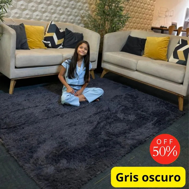 ALFOMBRA PELUDA ANTIDESLIZANTE 2M * 1.5M