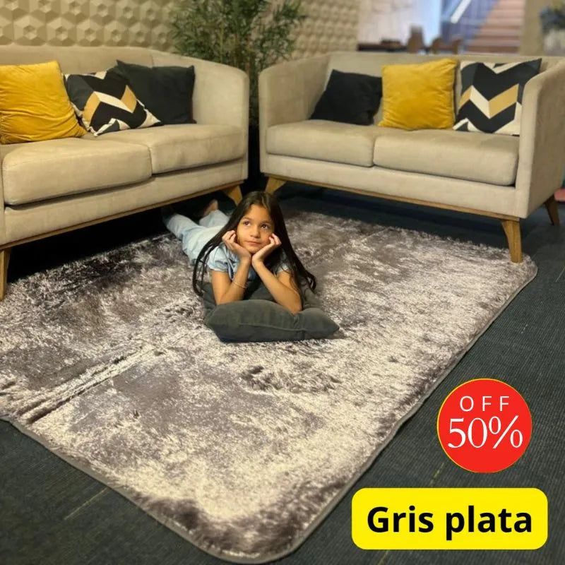 ALFOMBRA PELUDA ANTIDESLIZANTE 2M * 1.5M