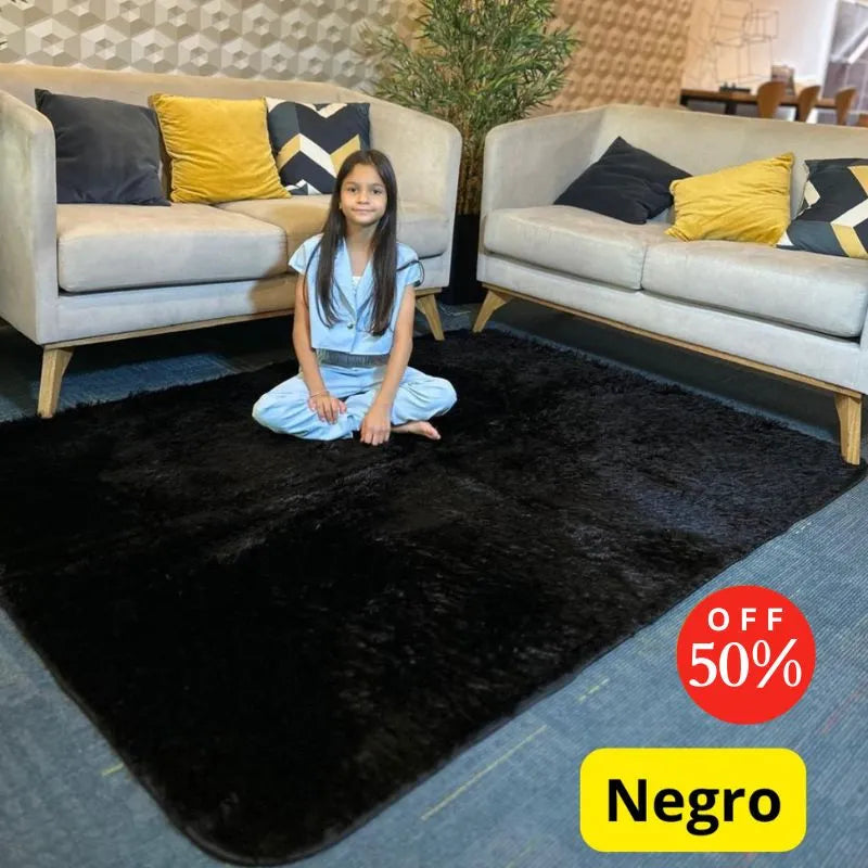 ALFOMBRA PELUDA ANTIDESLIZANTE 2M * 1.5M