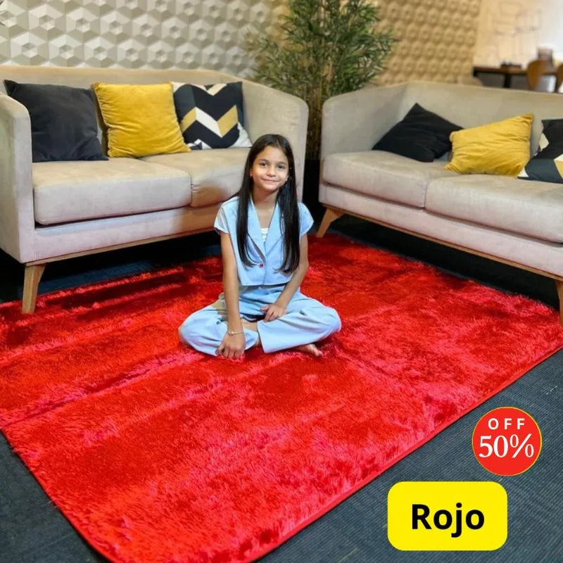 ALFOMBRA PELUDA ANTIDESLIZANTE 2M * 1.5M