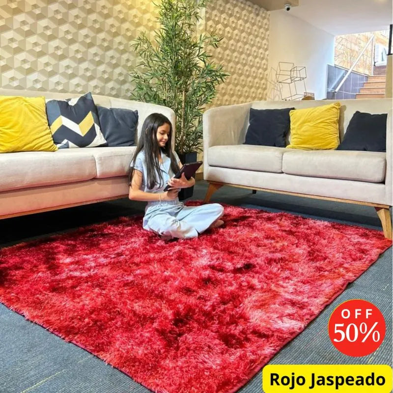 ALFOMBRA PELUDA ANTIDESLIZANTE 2M * 1.5M