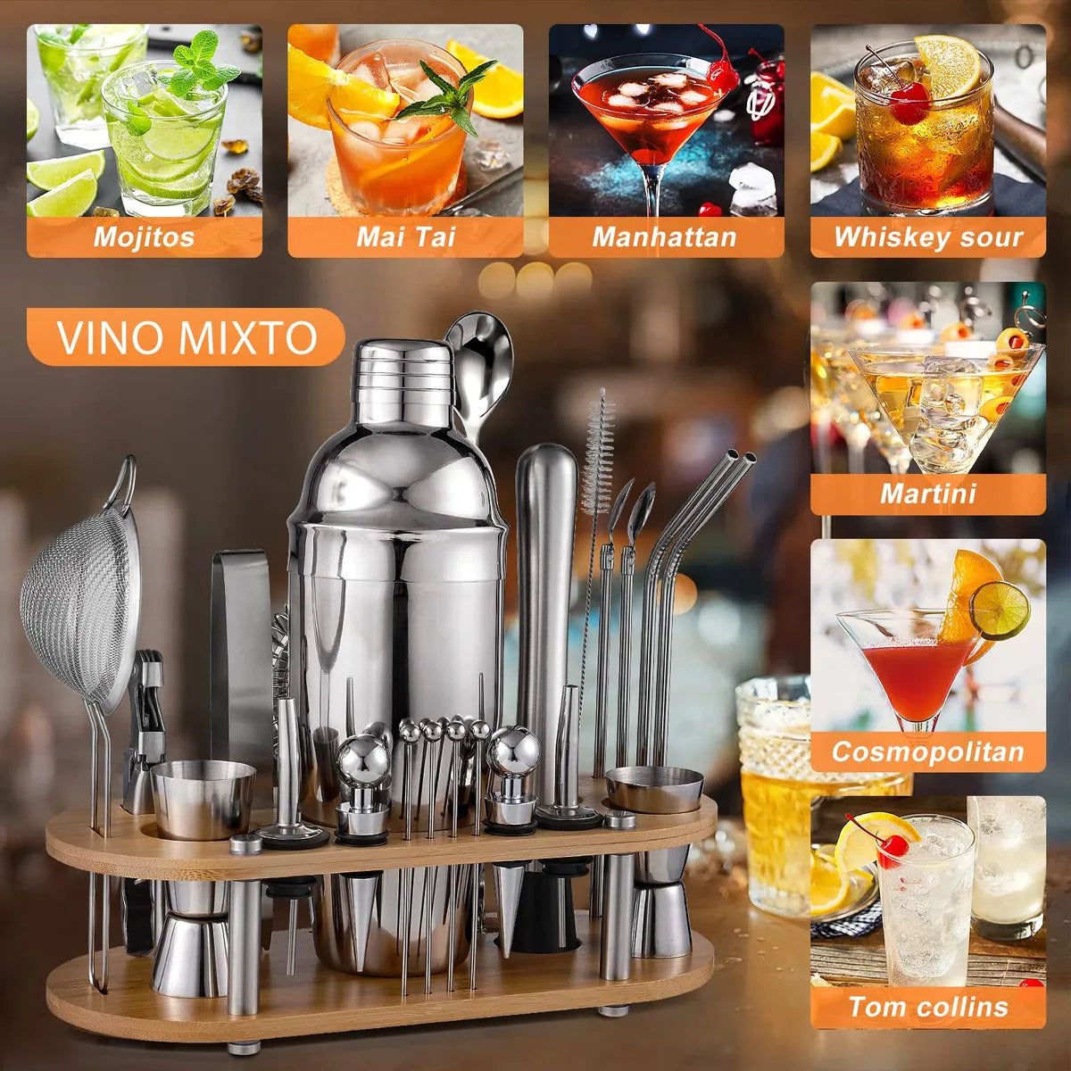 Cocktail Affair - Kit Coctelero Profesional + REGALO 🎁®